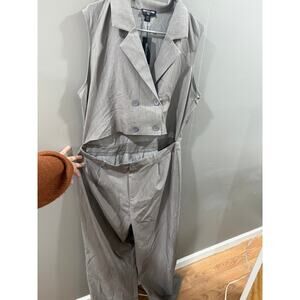 size 14 PrettyLittleThing NWT blazer jumpsuit